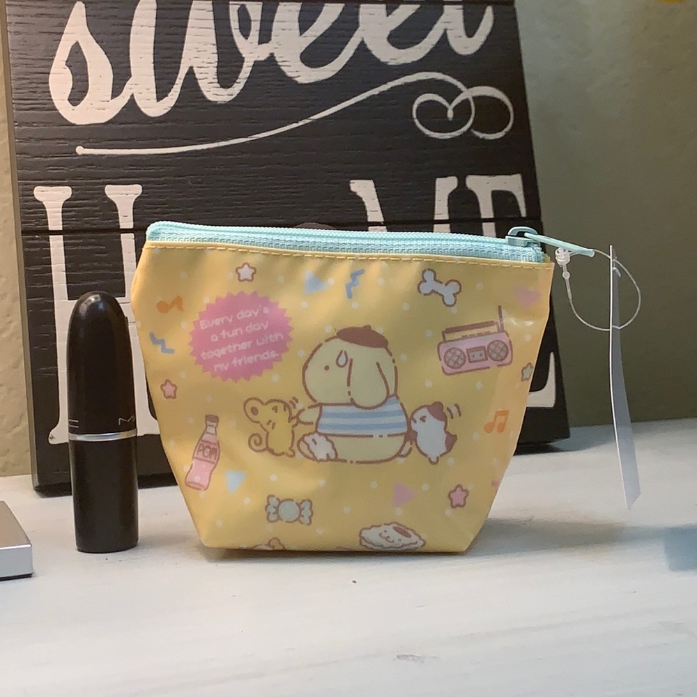 Sanrio Pompompurin pouch